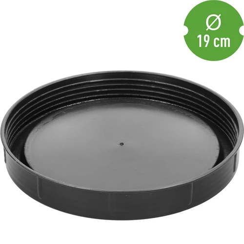 Užsukamas dangtis kvadratinei 20 l statinei, fi 19 cm - 2