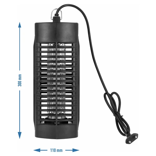 Vabzdžių naikinimo lempa Manhattan UVA 6 W, juoda - 5