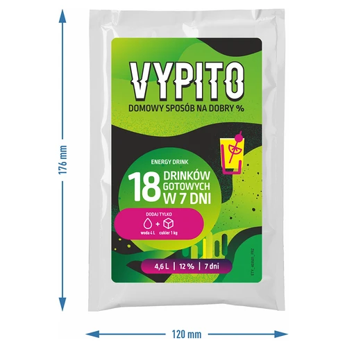 Vakarėlio rinkinys - Vypito Energy drink - 5