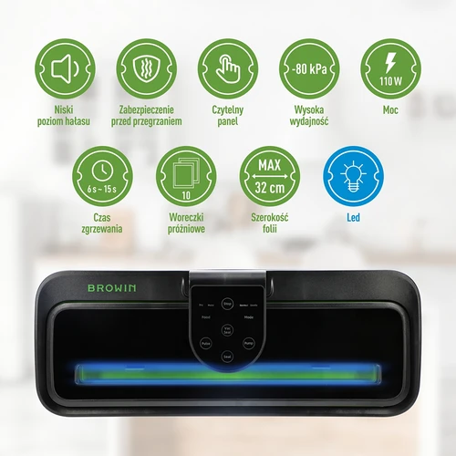 Vakuuminio pakavimo aparatas - Premium LED - 7