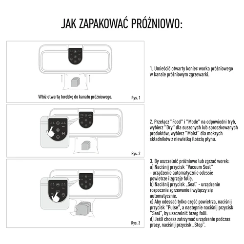 Vakuuminio pakavimo aparatas - Premium LED - 10