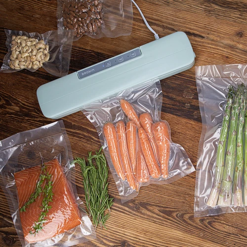 Vakuuminio pakavimo aparatas - universalus, pistacijų spalvos - 16