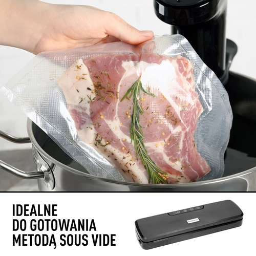 Vakuuminis pakavimo aparatas - daugiafunkcis, juodas - 11