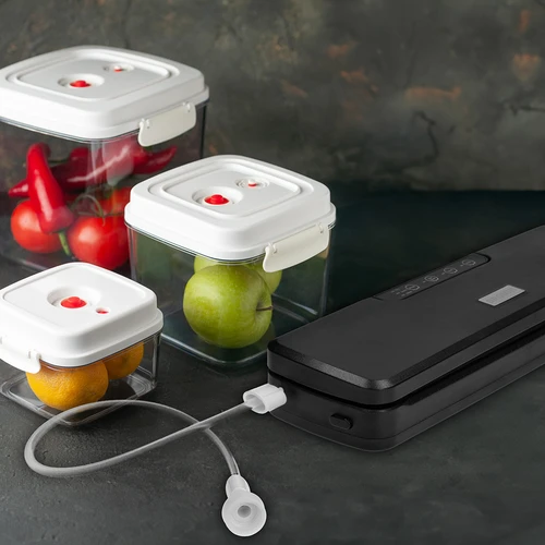 Vakuuminis pakavimo aparatas - daugiafunkcis, juodas - 13