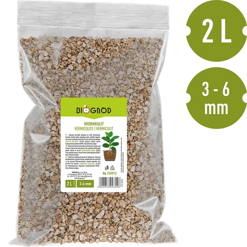 Vermikulitas vazoniniams augalams ir sodininkystei, 2 L - 3