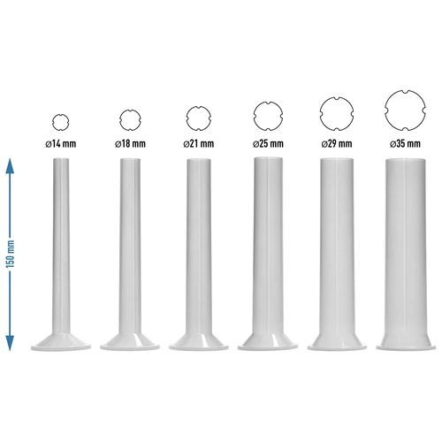 Vertikalus dešrų kimštuvas 5kg - 8