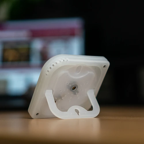 Vidaus bimetalinis termometras su higrometru (nuo -20 iki +50 °C), baltas - 9