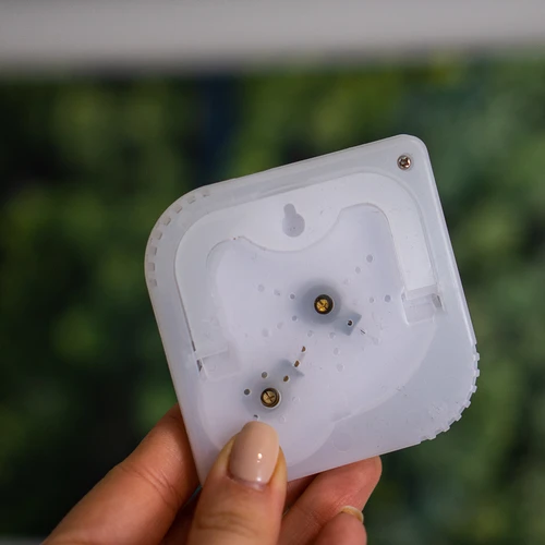 Vidaus bimetalinis termometras su higrometru (nuo -20 iki +50 °C), baltas - 10