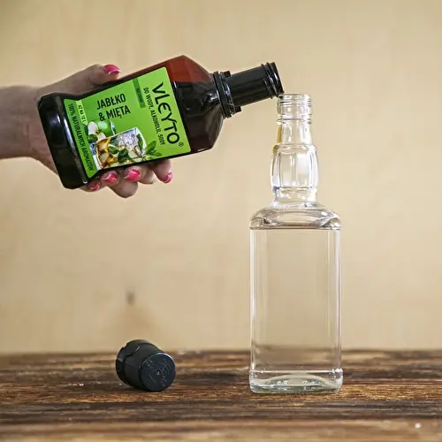 VLEYTO Mėta & Obuolys – skonio esencija su natūraliais aromatais, 250 ml - 11