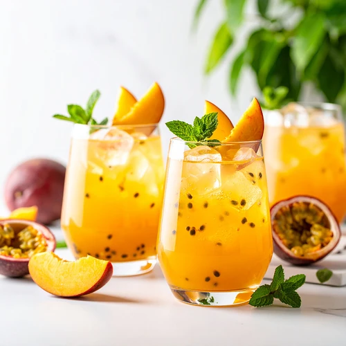 VLEYTO Persikas & Marakuja – skonio esencija su natūraliais aromatais, 250 ml - 8