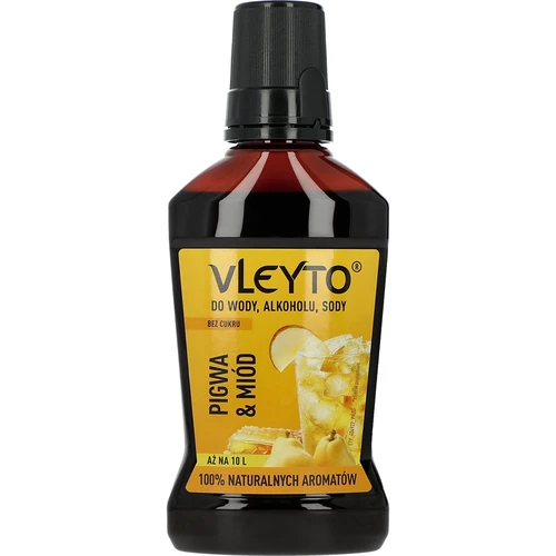 VLEYTO Pigwa & Miód – esencja smakowa z naturalnymi aromatami, 250 ml  - 1 