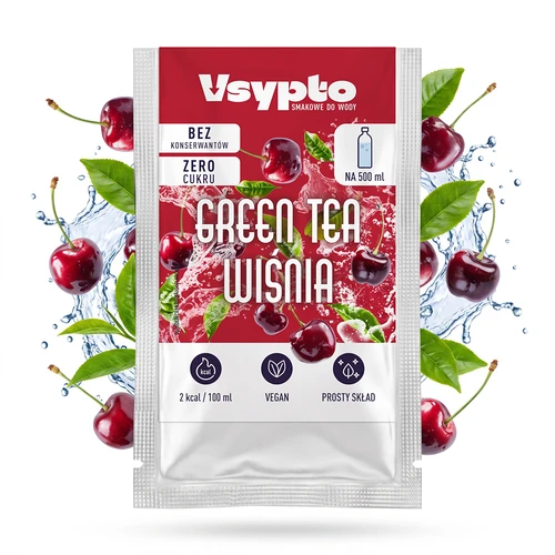 VSYPTO „Green Tea Vyšnia“, 3 g