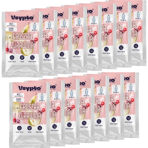 Vsypto Gruszka Żurawina - zestaw 15x3g - 2
