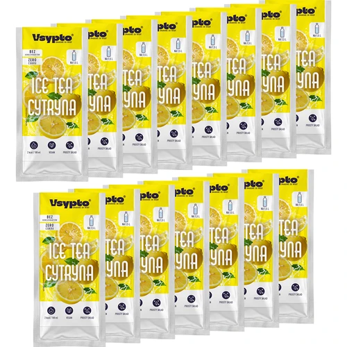 Vsypto Ice Tea Citrina – rinkinys 15 × 9 g - 2