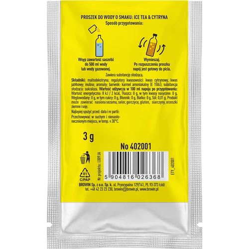 Vsypto Ice Tea Citrina - rinkinys 15x3g - 4