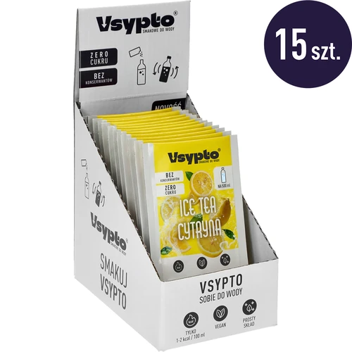 Vsypto Ice Tea Citrina - rinkinys 15x3g - 2