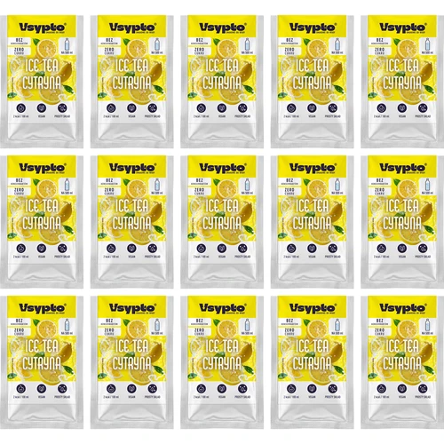 Vsypto Ice Tea Cytryna - zestaw 15x3g