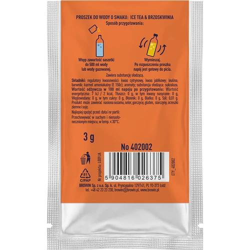 VSYPTO Ice Tea Persikas, 3 g - 3