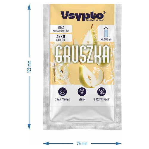 VSYPTO kriaušės skonio, 3 g - 4