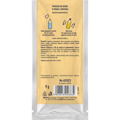 Vsypto kriaušės skonio, 9 g - 3