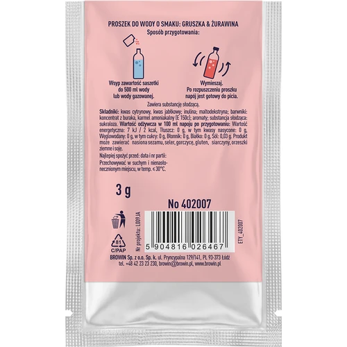 VSYPTO Kriaušė–Spanguolė, 3 g - 3