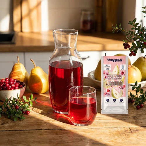 VSYPTO kriaušių ir spanguolių skonio, 9g - 8