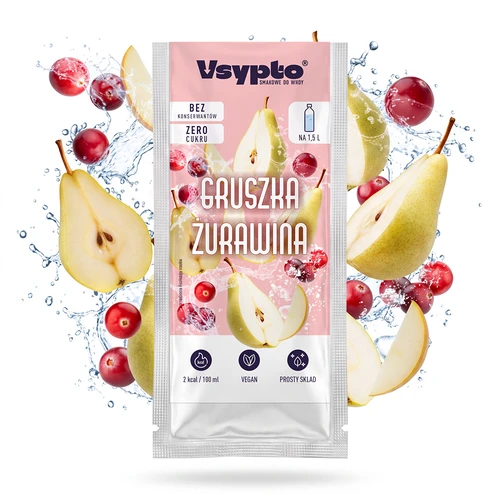 VSYPTO kriaušių ir spanguolių skonio, 9g