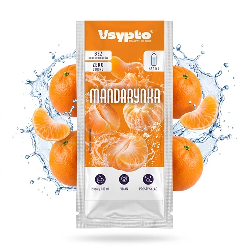 VSYPTO mandarinų skonio, 9 g