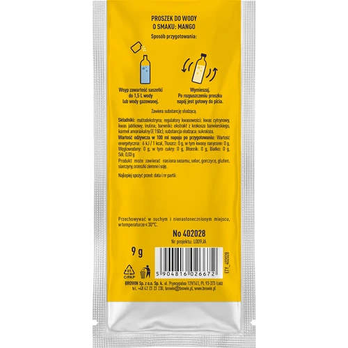 VSYPTO mango skonio, 9 g - 3