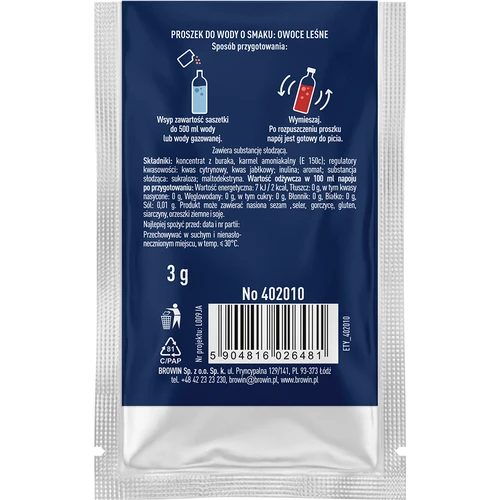VSYPTO miško uogų skonio, 3 g - 3
