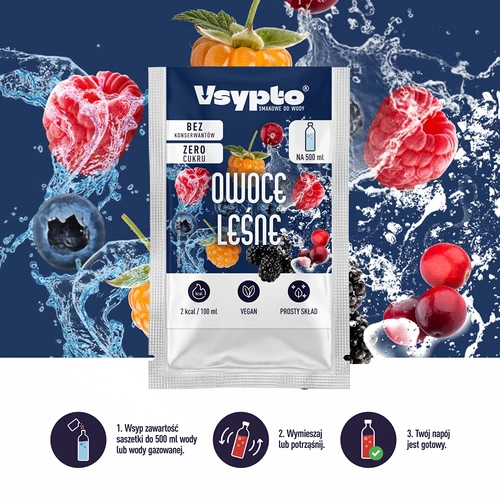 VSYPTO miško uogų skonio, 3 g - 5