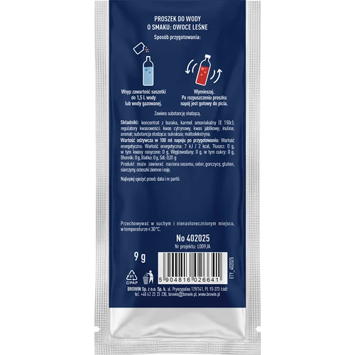 VSYPTO miško uogų skonio, 9 g - 3