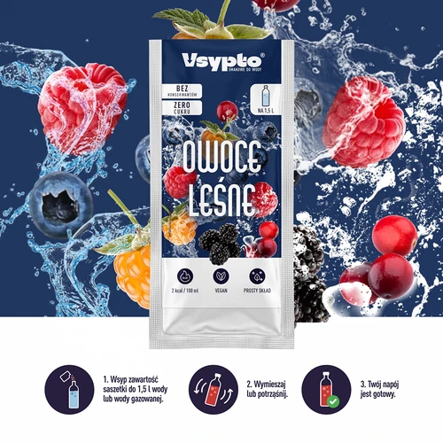 VSYPTO miško uogų skonio, 9 g - 5