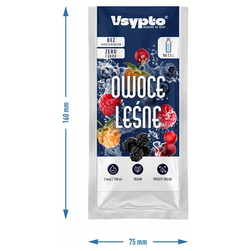 VSYPTO miško uogų skonio, 9 g - 4