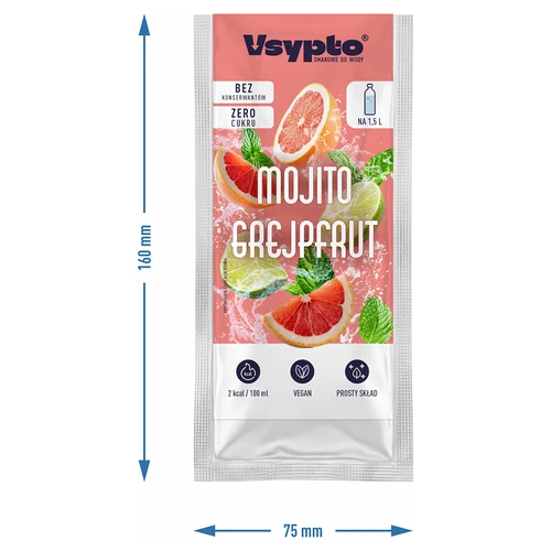 VSYPTO Mojito greipfrutų skonio, 9 g - 4