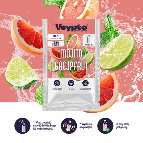 VSYPTO Mojito Greipfrutas, 3 g - 5