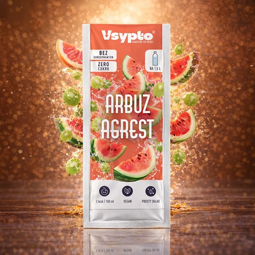 VSYPTO o smaku Arbuz Agrest, 9g  - 1 