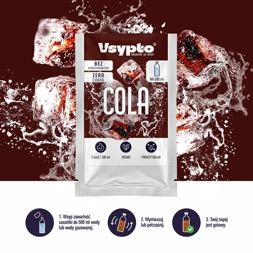 VSYPTO o smaku cola, 3g - 5