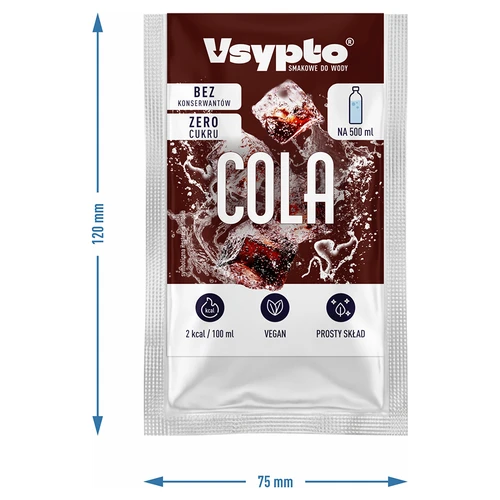 VSYPTO o smaku cola, 3g - 4