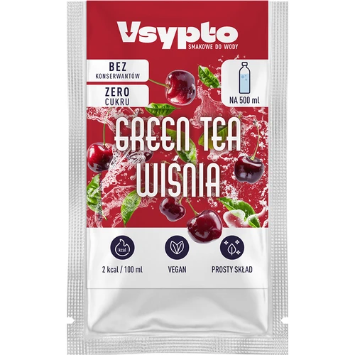 VSYPTO o smaku Green Tea Wiśnia, 3g - 2