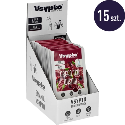 VSYPTO o smaku Green Tea Wiśnia, 3g - 9