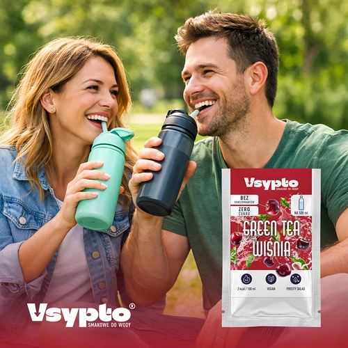 VSYPTO o smaku Green Tea Wiśnia, 3g - 6