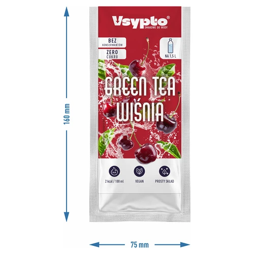 VSYPTO o smaku Green Tea Wiśnia, 9g - 4