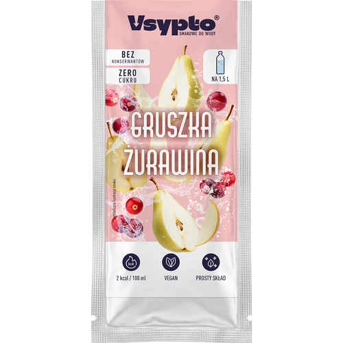 VSYPTO o smaku Gruszka Żurawina, 9g - 2