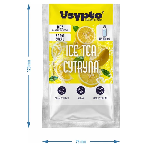 VSYPTO o smaku Ice Tea Cytryna, 3g - 4