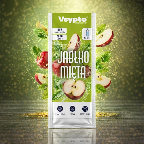 VSYPTO o smaku Jabłko Mięta, 9g  - 1 