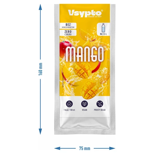 VSYPTO o smaku mango, 9g - 4