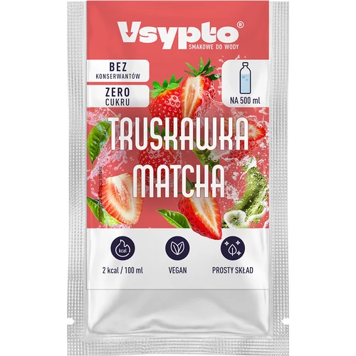 VSYPTO o smaku Truskawka Matcha, 3g - 2