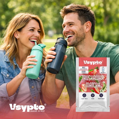 VSYPTO o smaku Truskawka Matcha, 3g - 6
