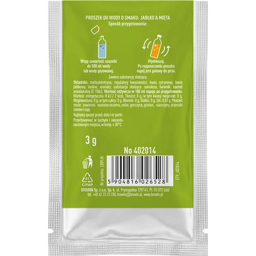 VSYPTO Obuolys–Mėta, 3 g - 3